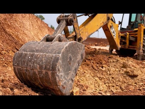 JCB Backhoe Power in Action 🔥| Amazing JCB Digging Skills👌| Heavy JCB Work Satisfaction😱|