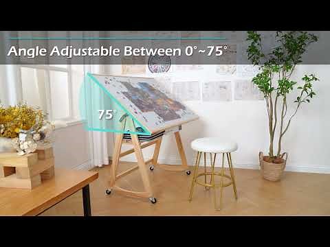 1500 Piece Jigsaw Puzzle Table with Cover & 4 Rolling Wheels for Adults - Jigsawdepot