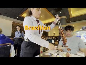 Beautiful Brazilian Steak Buffet 🥩 Fogo de Chao $50