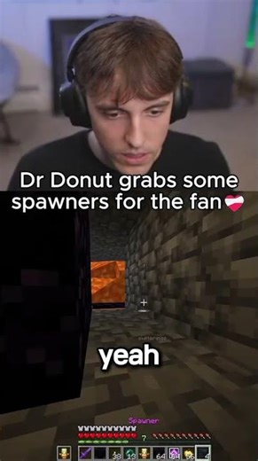 What is Dr Donut up to 💔 #drdonut #donutsmp #minecraft #drdonutt #minecraftserver #minecraftsmp
