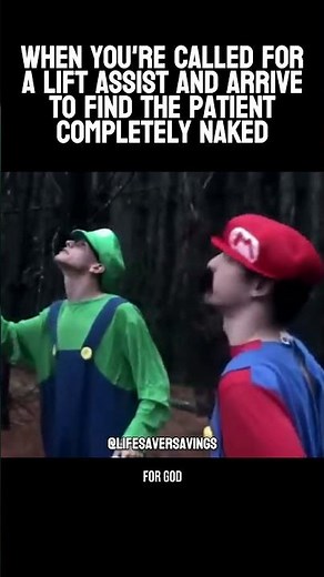 When you're called for a lift assist...