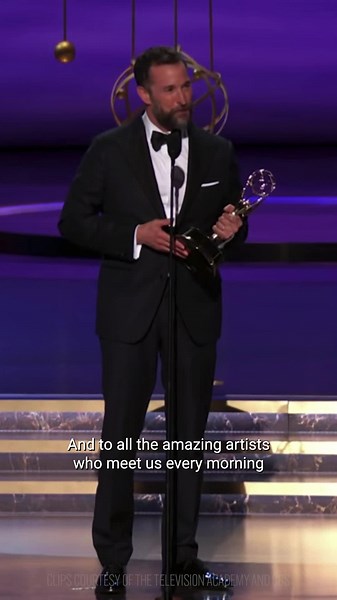 The Pitt - Noah Wyle Accepts his Lead Actor Emmy for "The Pitt"