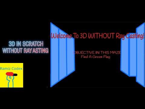 3D in Scratch WITHOUT Raycasting - much easier method!!
