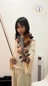 Face-to-face Violin student, Czarina, 10 years old, practicing her Recital piece, Beauty and the Beast ❤️ #treblemusictutorials #violin #musiclessonsforkids #musiclessons #trendingreel #trendingreelsvideo | Treble Music Tutorials