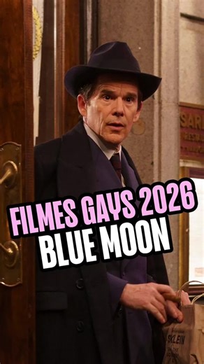 Canal Gay Nerd on Instagram: "🎵 Blue moon... You saw me standing alone... 🎵 Você sabia que o autor desse clássico romântico era gay? A história dele está contada no novo filme "Blue Moon", já disponível pra locação online! Começamos o ano com muitos filmes gays sendo liberados já em janeiro! Confere lá no canal um vídeo com a agenda completa de lançamento do primeiro semestre! Link na bio e nos Stories! #gay #filmegay #filme #bluemoon #dicadefilme"