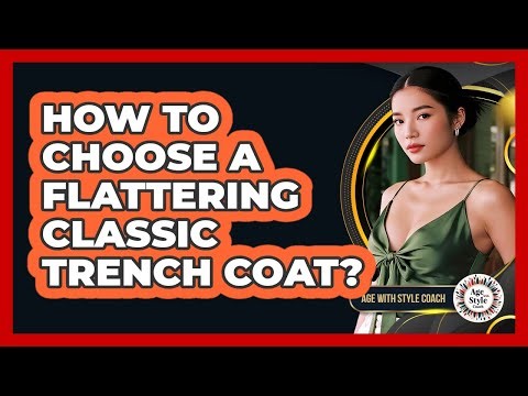 How To Choose A Flattering Classic Trench Coat?