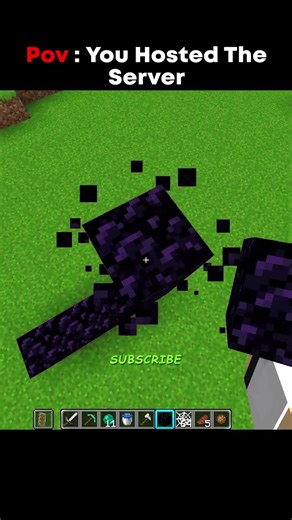 Pov : You Hosted The Server #minecraft #mlgclutch #pvp #clutch #manhunt