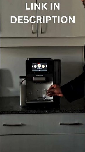 You Won’t Believe How Good the Bosch 800 Series Fully Automatic Espresso and Coffee Machine #shorts