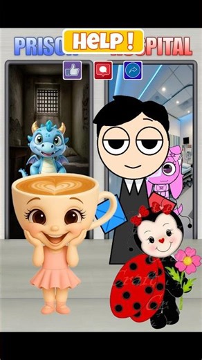 😱 HELP Button Pops Up… One Cute Choice Turns DARK!
