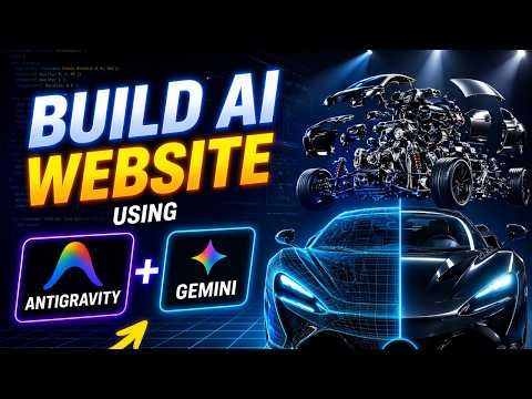 How To Vibecode a Next-Level Website using Free AI Tools (Gemini + Antigravity)