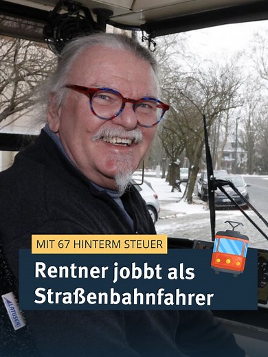 Straßenbahnfahren als Minijob? Ja, das geht! Und auch mit 67 Jahren! 🚋 Jörg Voigt fährt als Rentner weiterhin Bus und Bahn bei der @bsvg_wirbringendichhin- und das mit großer Leidenschaft. 🤝 Was Jörg in seinen 33 Dienstjahren bisher erlebt hat, lest ihr auf Braunschweiger-Zeitung.de! Lasst ein 💛 für alle Bus- und Straßenbahnfahrer da, die euch von A nach B bringen. #braunschweig #öpnv #bsvg #rente