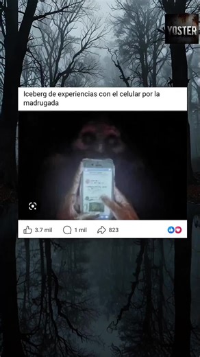 No andes en la madrugada en el celular.... #iceberg #celular #madrugada #experiencia #android