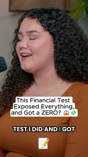 My Financial Score Was Actually Zero #money #test #shorts