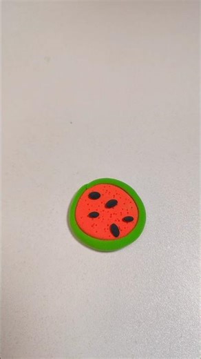 How to make watermelon using clay #clayvideos