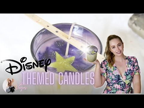 Making Disney Inspired Candles