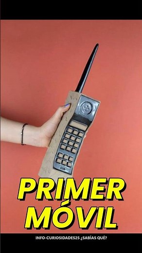 THE FIRST MOBILE PHONE