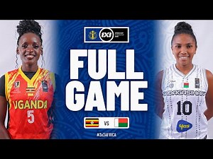 Uganda 🇺🇬 vs Madagascar 🇲🇬 | Women | Full Pool Game | FIBA 3x3 Africa Cup 2025