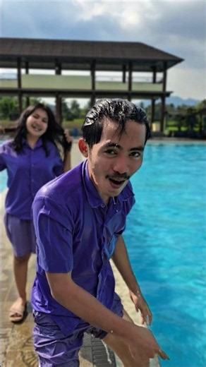 ade bisa masuk di lubang ban 🤣🤣🤣 #trandingshorts