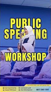 PUBLIC SPEAKING WORKSHOP | ISTIQAMAH YPAIT BALIKPAPAN JUNIOR HIGH SCHOOL (Grade IX)