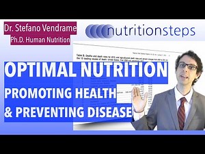 Promoting Health and Preventing Disease with Optimal Nutrition