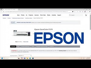 How To Install and Setup Epson SureColor F570 Printer [Guide]