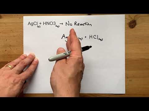 AgCl + HNO3 = ??? (No reaction)