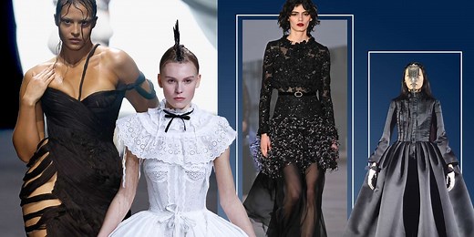 Couture for Vampires? How Gothic Romance Sunk Its Teeth Into Paris Fashion Week
