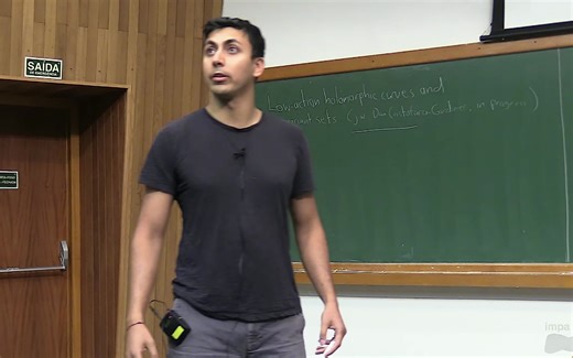 Rohil Prasad：Low-action holomorphic curves and invariant sets