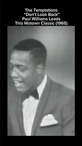 The Temptations – “Don’t Look Back” | Paul Williams Leads This Motown Classic (1965)