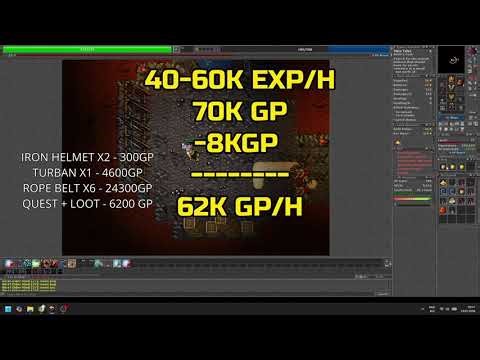 Najlepsze spoty exp/profit 8–30 lvl (TIBIA - NOMAD QUEST)