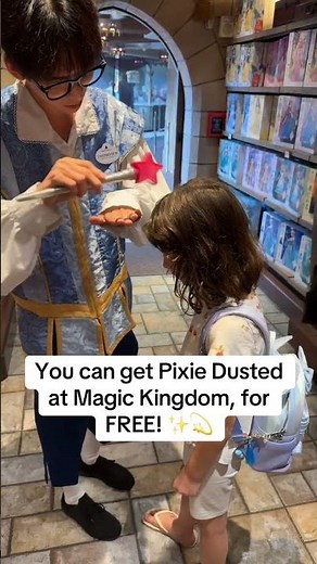 You Can Get Pixie Dusted at Magic Kingdom, for FREE! ✨💫