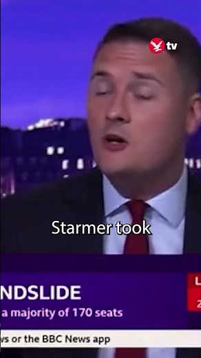 Was this Wes Streeting’s longest political metaphor yet? #shorts