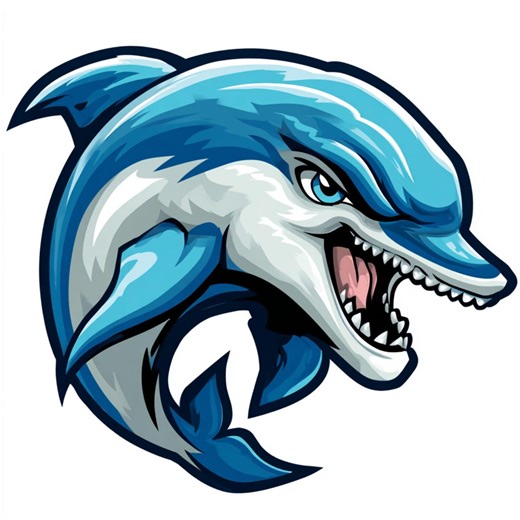 Dolphin Mascot Clipart Pack – 4 SVG PNG Designs | Dolphin Illustration for Cricut, Stickers, Scrapbooking, 300DPI Transparent - Etsy