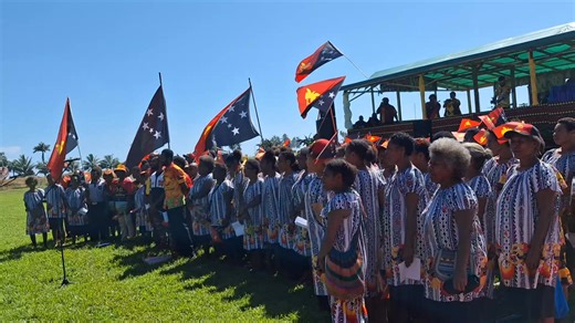 SDA Church Choir during the Churches Day Celebrations of PNG's 50th Independence Anniversay. 🇵🇬🇵🇬 | WNBPG Media Coverage