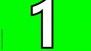 Countdown from 5 to 0: Screen countdown animation with smooth transition. Web content in 4K resolution.