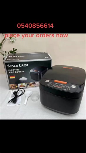 Digital silver crest rice cooker available 💕 price: 300gh call or WhatsApp 0540856614 to place your orders. #kitchenware #ricecooker #kitchenappliancesinghana #Homeessentials #cookingpot #electriccookingpot