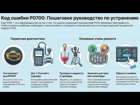 P0700 Transmission What to Look for First