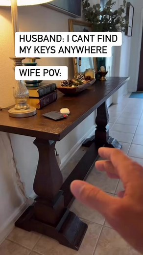 “Were you searching blindfolded?!? 😤” -Wife #couplesgoals #marriage #lol #husband #wife #relationships #LostAndFound #keys #couple #funnystuff #reelsviral #relatable #homesweethome #wow #truestory | Fresh Hot Content