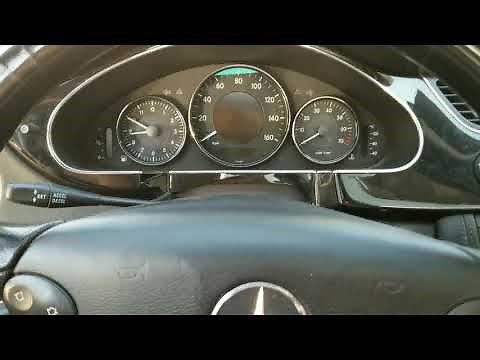 How to remove instrument cluster on CLS 500