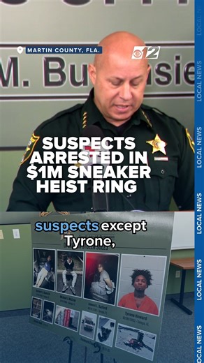 SNEAKER HEIST | Wawa Red Bull stop helped identify suspects in $1M sneaker heist ring, CBS12's Katie Bente reports. Read more: https://bit.ly/4iDYcK5 | CBS 12 News