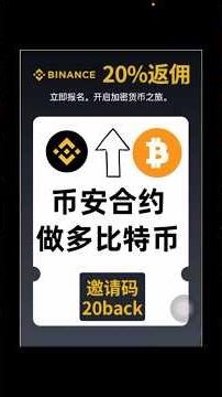 币安如何看涨做多比特币？