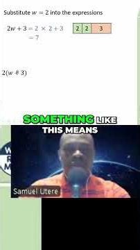 Master Algebraic Substitution Using Bar Model #shorts