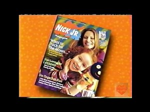 Nick JR Magazine | Television Commercial | 2000 | Nickelodeon