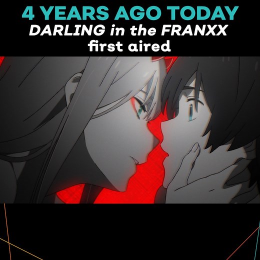 4 years ago today DARLING in the FRANXX first aired! 😈💕 | Crunchyroll