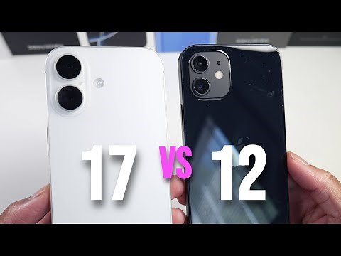iPhone 17 VS iPhone 12 (Speed Test, Camera Comparison, Speakers & PUBG)