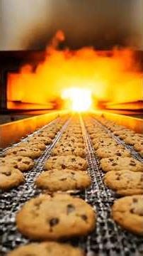 How Cookies Are Made in Factory 🍪 | Satisfying Production Process