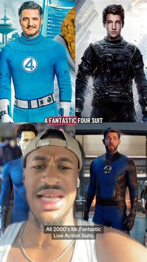 Every Live Action Mr.Fantastic Suit