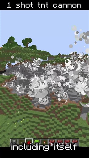 Most Powerful TNT Cannon in Minecraft