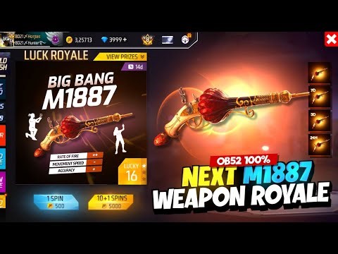 OB52 100% Next Weapon Royale Free Fire | New Event Free Fire Bangladesh Server | Free Fire New Event