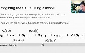 W3D3: Play using Monte Carlo rollouts